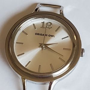 Origami Owl Silver Twist Watch Base